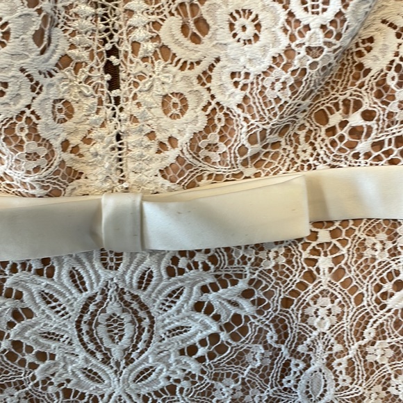 Jovani white lace dress - Picture 5 of 8